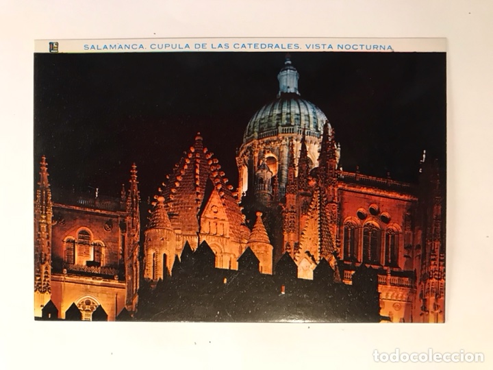 Postales: SALAMANCA.Postal No.124 &ldquo;C&uacute;pulas de las Catedrales&rdquo; (h.1950?)