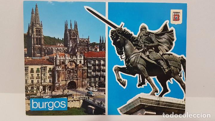 Postales: ANTIGUA POSTAL DE BURGOS. - Foto 1