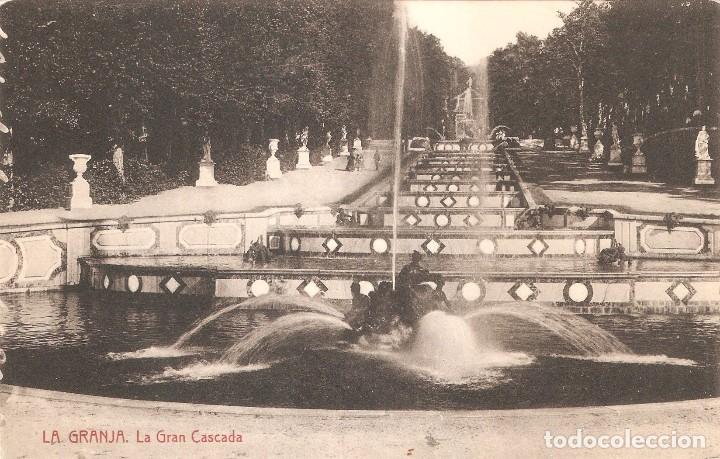 Postales: Segovia La Granja La Gran Cascada
