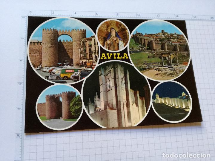 Postales: POSTAL N&ordm; 76 - CASTILLA LEON - AVILA, BELLEZAS DE LA CIUDAD - ED. GF 1972