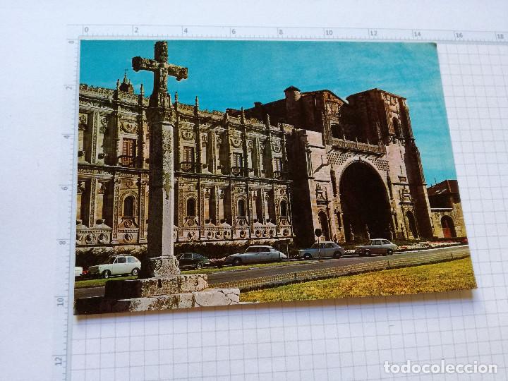 Postales: POSTAL - CASTILLA LEON - LEON, HOSTAL SAN MARCOS - ED. FITER 1969