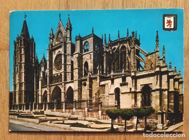 Postales: LEON - CATEDRAL - Foto 1