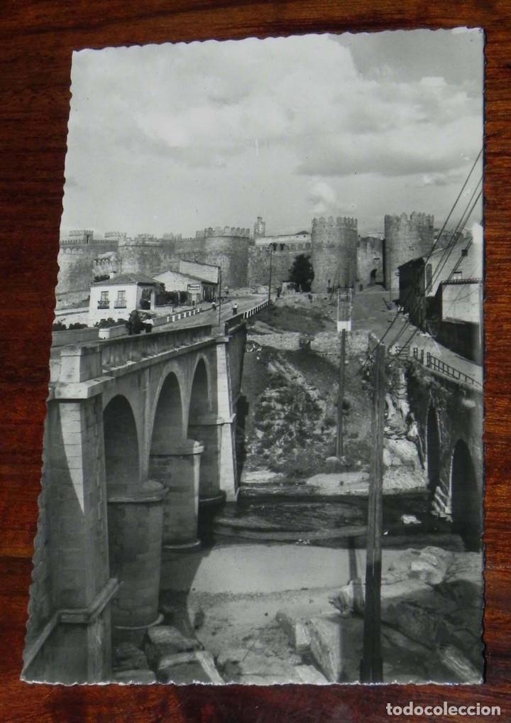 Postales: FOTO POSTAL DE AVILA, N. 17 - PUENTE  ADAJA - ED&middot;ARRIBAS - NO CIRCULADA.
