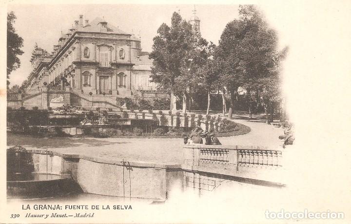 Postales: Segovia La Granja Fuente de la Selva
