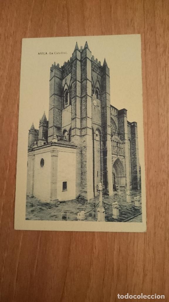 Postales: POSTAL  AVILA LA CATEDRAL SIN CIRCULAR