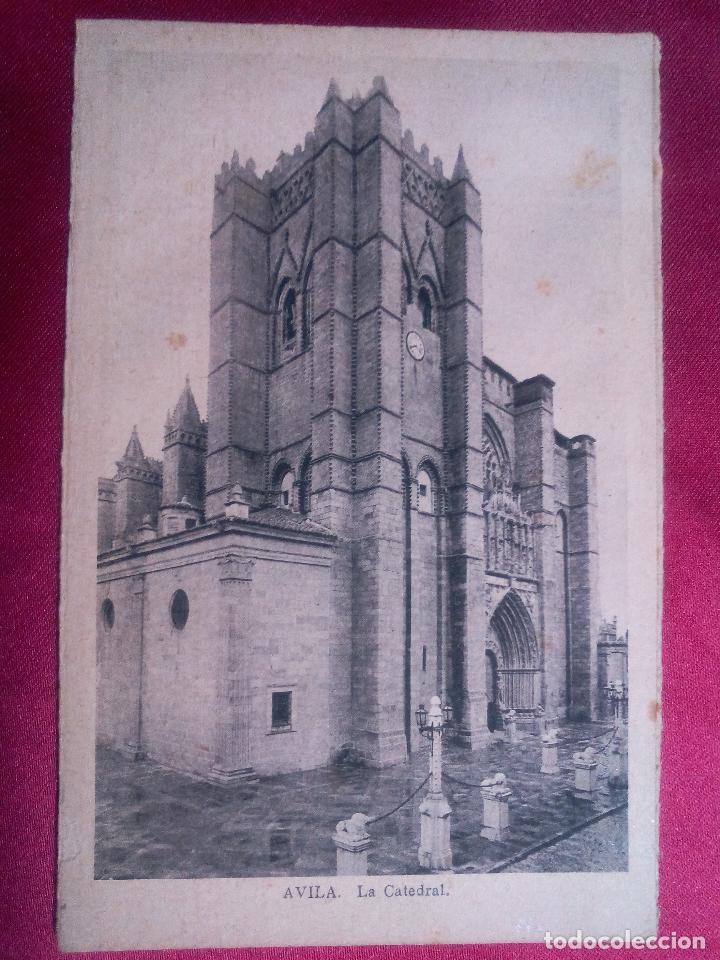 Postales: TARJETA POSTAL. AVILA. LA CATEDRAL. M. ARRIBAS
