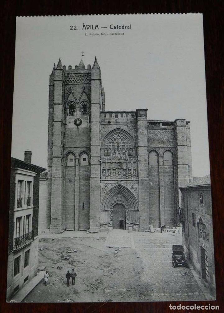 Postales: POSTAL DE AVILA, N. 22, CATEDRAL, ED. L. ROISIN. FOT, NO CIRCULDA.