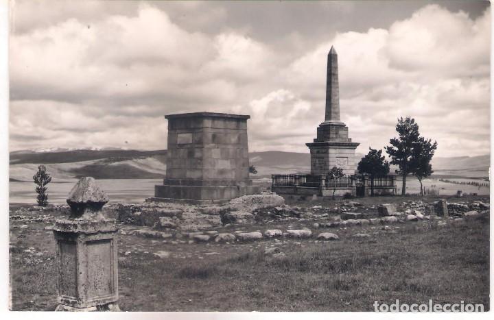 Postales: POSTAL DE SORIA, NUMANCIA OBELISCO . - Foto 1