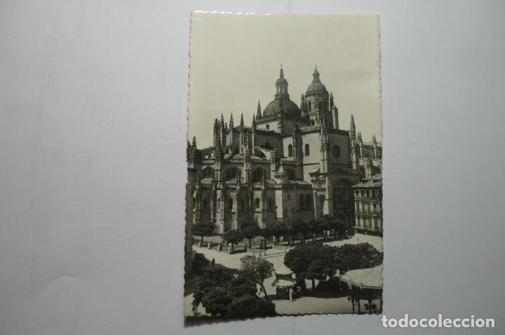 Postales: POSTAL CATEDRAL SEGOVIA.-CIRCULADA CM