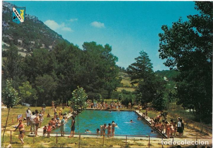 Postales: SANTO DOMINGO DE SILOS N&ordm; 4 .- PISCINA DE LA YECLA .- POSTALES SAN-PI