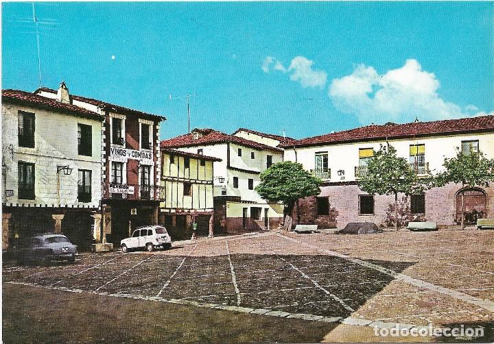 Postales: COVARRUBIAS N&ordm; 2 .- PLAZA MAYOR DE D&ordf; URRACA Y PALACIO FERNAN GONZALEZ .- EDI. VISTABELLA