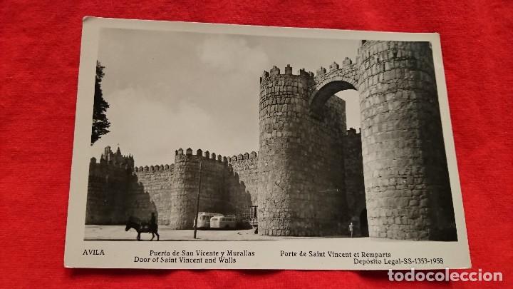 Postales: ANTIGUA POSTAL DE AVILA