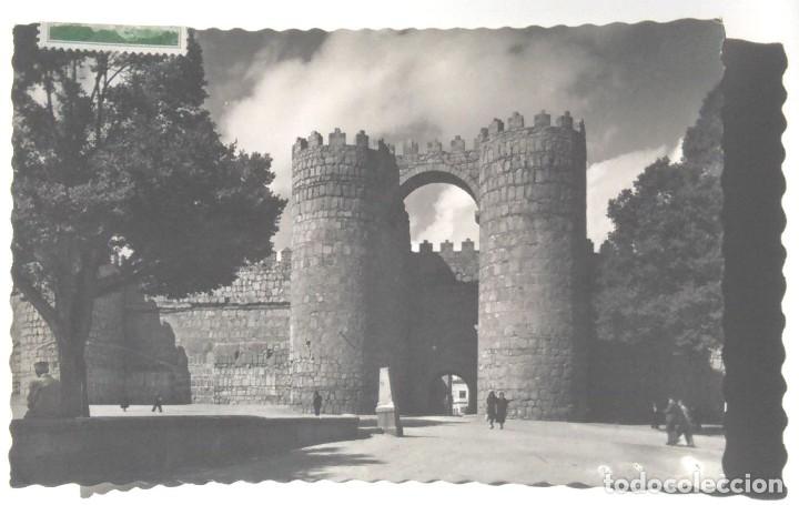 Postales: AVILA - PUERTA DE SAN VICENTE