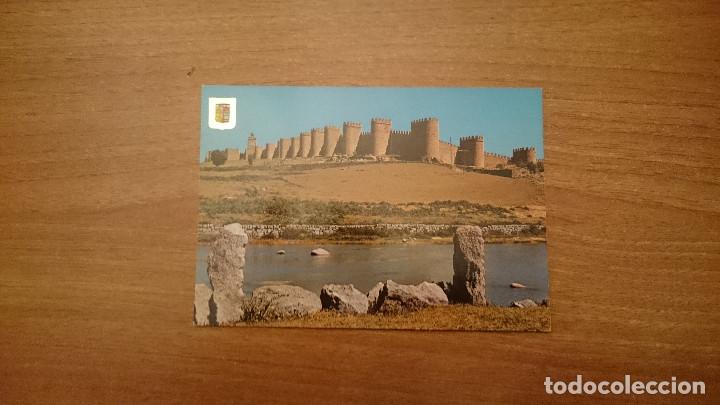 Postales: POSTAL AVILA RIO ADAJA Y MURALLAS SIN CIRCULAR