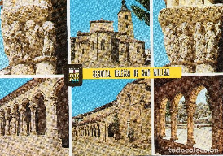 Cartes Postales: SEGOVIA- IGLESIA DE SAN MILLAN EDICIONES Dominguez