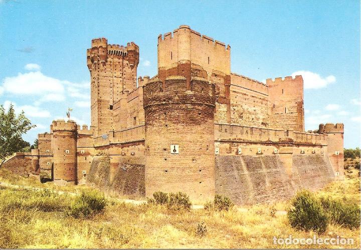 Postales: POSTAL, CASTILLOS DE ESPA&Ntilde;A, MEDINA DEL CAMPO-VALLADOLID, ED. VISTABELLA, SIN CIRCULAR