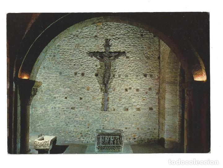 Postales: POSTAL- LE&Oacute;N.- N&ordm; 76, PILA BAUTISMAL VISIG&Oacute;TICA. IMP. HJOS DE F. ALONSO. L&Eacute;ON- SIN CIRCULAR