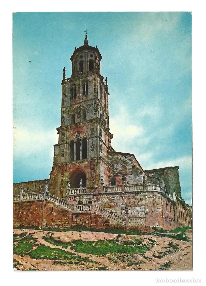 Postales: POSTAL- SANTA MAR&Iacute;A DEL CAMPO.- N&ordm; 1, TORRE Y ATRIO- SIGLO XVI, POSTAL INTER. BURGOS- SIN CIRCULAR