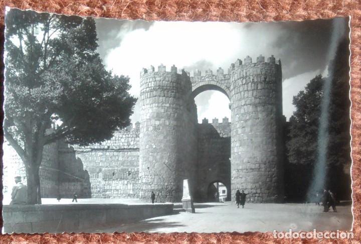Postales: AVILA - PUERTA DE SAN VICENTE