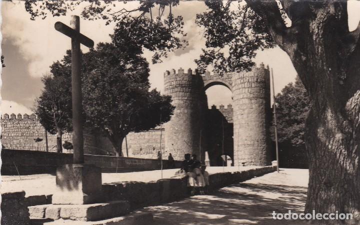 Postales: POSTAL DE AVILA - PUERTA DE SAN VICENTE