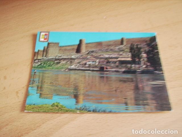 Postales: AVILA  --  RIO ADAJA Y MURALLAS
