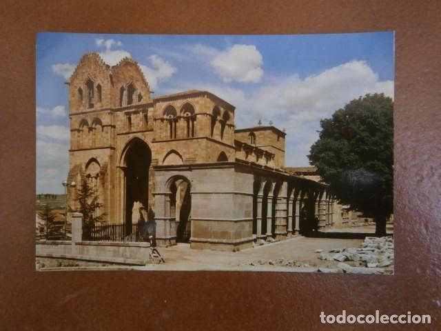 Postales: Postal Avila, iglesia de San Vicente
