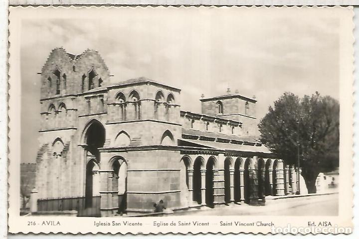Postales: AVILA SAN VIENTE SIN ESCRIBIR