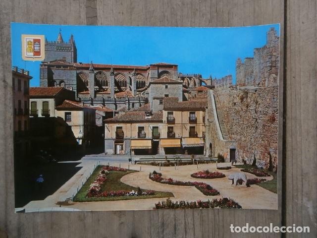 Postales: Postal Avila plaza calvo sotelo
