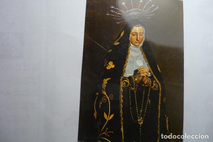 Postales: postal villafranca del bierzo .-virgen de los dolores--escrita