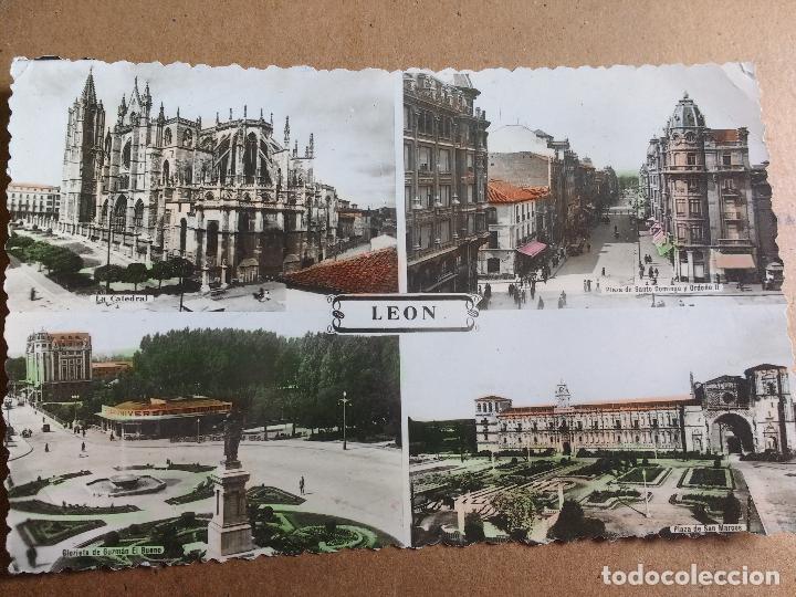 Postales: POSTAL MOSAICO DE LEON - Foto 1