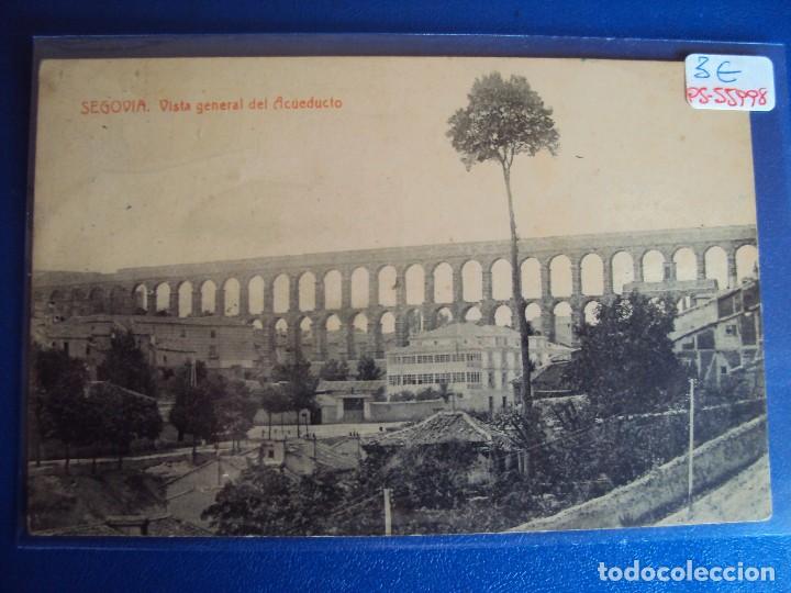 Postales: (PS-55998)POSTAL DE SEGOVIA-VISTA GENERAL DEL ACUEDUCTO