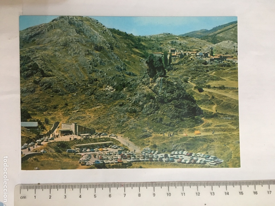 Postales: POSTAL. VALPORQUERO. LEON. Acceso a la Cueva. Excl. CUEVA DE VALPORQUERO. H. 1970?