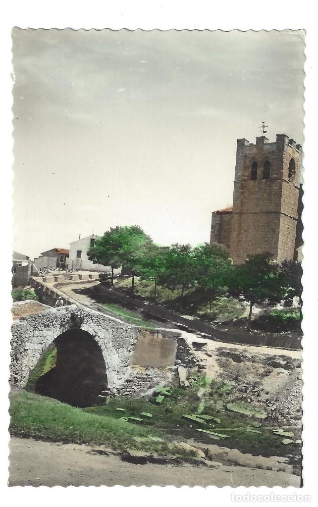 Postales: POSTAL COLOREADA- ARANDA DE DUERO.- N&ordm; 29, PUENTE ROMANO, FOT. DANIEL ARGON&Eacute;S. BURGOS- SIN CIRCULAR