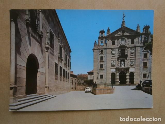 Postales: Postal avila, fachada principal del convento santa teresa