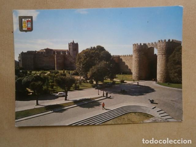 Postales: Postal avila,puerta de san vicente