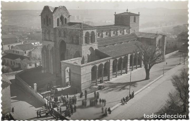 Postales: AVILA N&ordm; 85 VISTA PANORAMICA DE LA BASILICA DE SAN VICENTE .- EDI. GARCIA GARRABELLA S/C