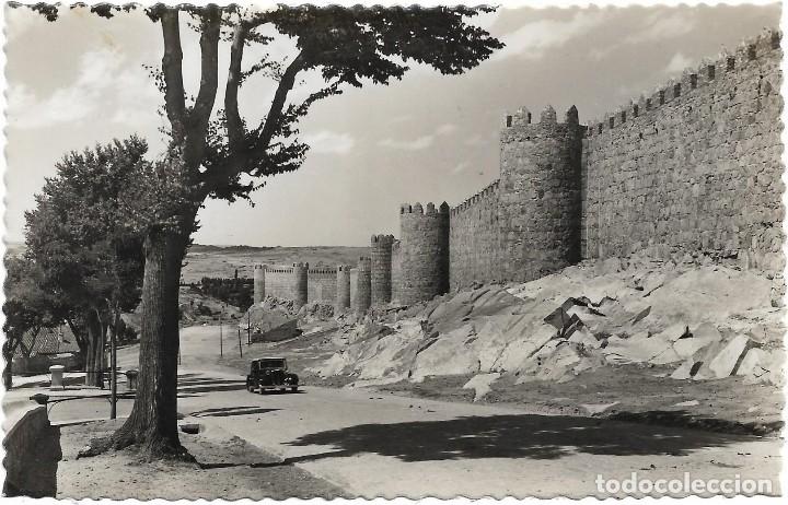 Postales: AVILA N&ordm; 23 UN ASPECTO DE LAS MURALLAS .- EDICION GARCIA GARRABELLA  S/C