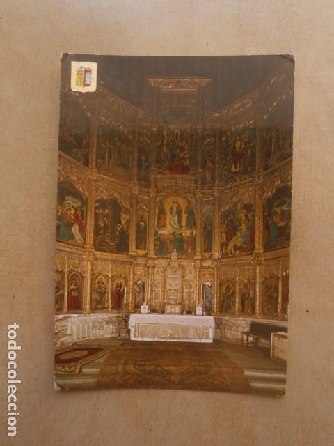 Postales: Postal avila, catedral, retablo altar mayor