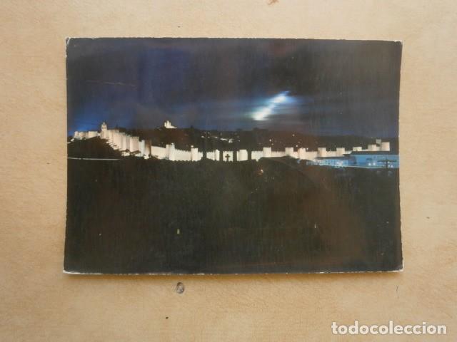 Postales: Postal avila, vista general nocturna