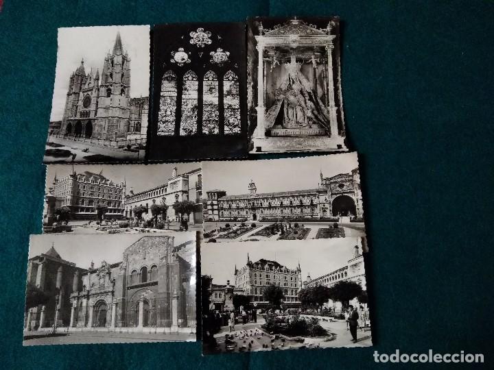 Postales: LEON .-  7 POSTALES .- CIRCULADAS - Foto 1