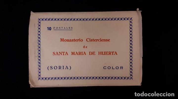 Postales: 10 POSTALES DEL MONASTERIO DE CISTERCIENSE DE SANTA MARIA DE HUERTA SORIA COLOR