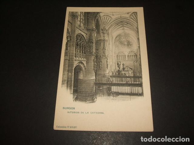 Postales: BURGOS INTERIOR DE LA CATEDRAL - Foto 1