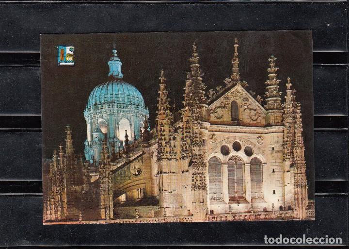 Postales: SALAMANCA.- 50 CATEDRAL NUEVA. VISTA NOCTURNA
