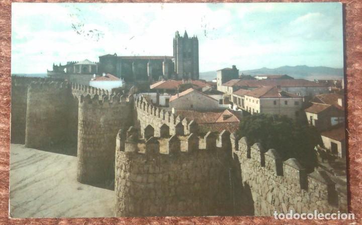 Postales: AVILA - MURALLAS Y CATEDRAL