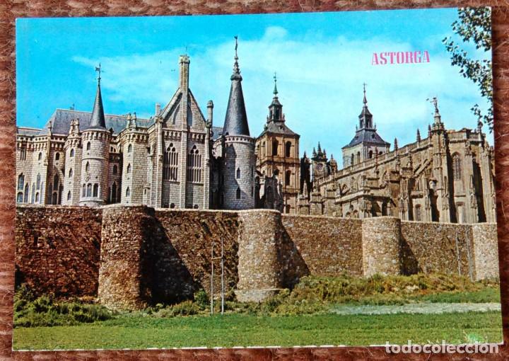Postales: ASTORGA - PALACIO DE GAUDI - Foto 1