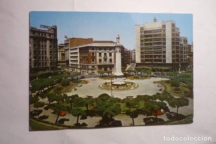 Postales: POSTAL LEON -PL.CALVO SOTELO -ESCRITA