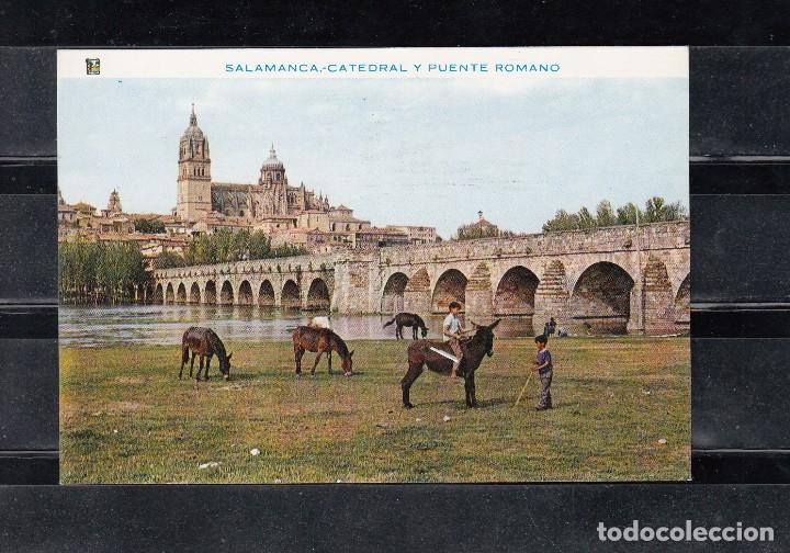 Postales: SALAMANCA.-99. CATEDRAL Y PUENTE ROMANO