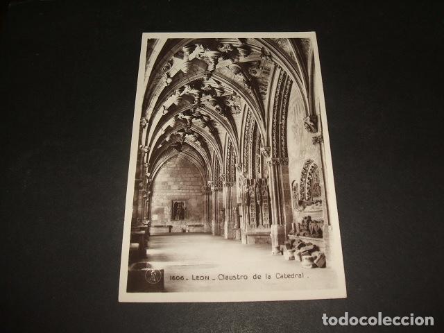 Postales: LEON CLAUSTRO DE LA CATEDRAL - Foto 1