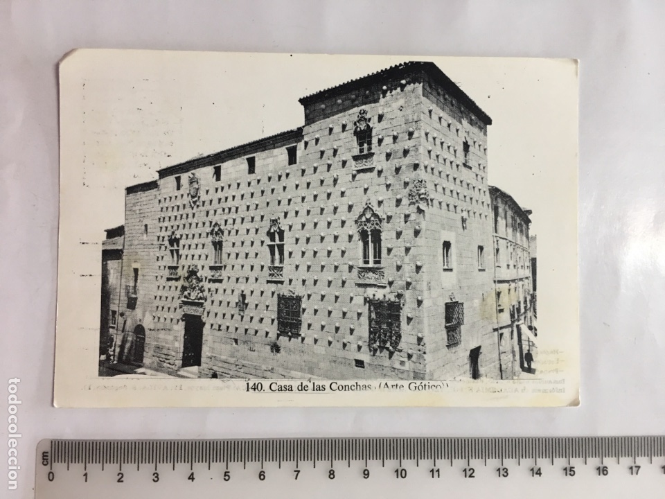 Postales: POSTAL. SALAMANCA. CASA DE LAS CONCHAS. H. 1960?