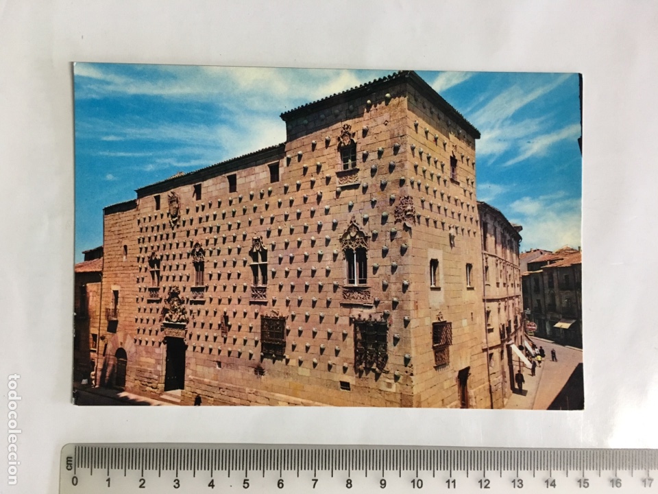 Postales: POSTAL. SALAMANCA. CASA DE LAS CONCHAS. S. BARRUECO. H. 1964?